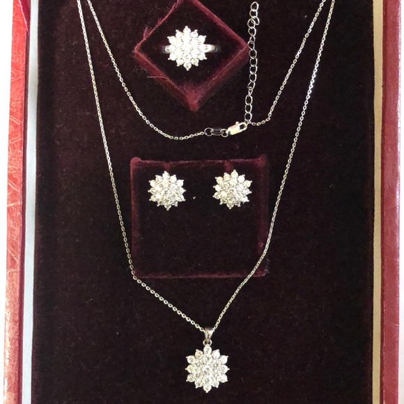 Silver Jewelry Set